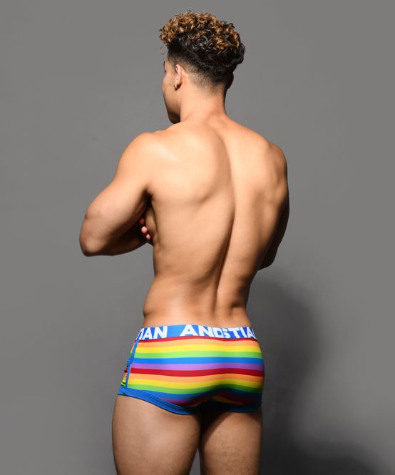 Pride Stripe Pocket Boxer w/ ALMOST NAKED