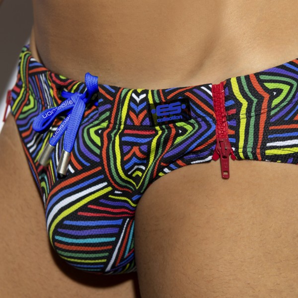 DOUBLE ZIP LABYRINTH SWIM BRIEF