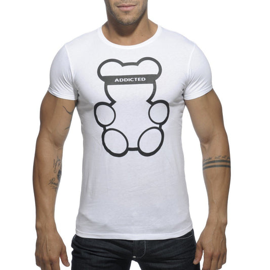BEAR ROUND NECK T-SHIRT