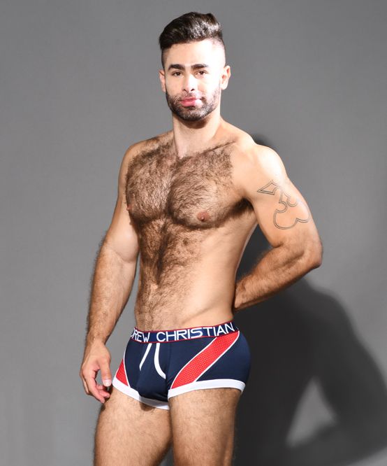 Almost Naked Retro Mesh Boxer