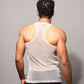 UNLEASHED Nude Mesh Tank