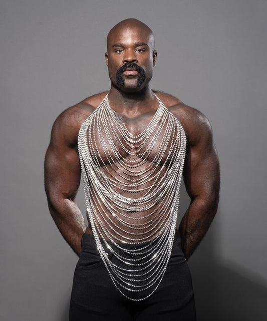 Metal Chain Necklace Harness