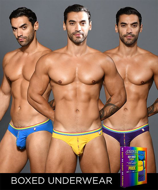 Boy Brief Pride 3-Pack w/ Almost Naked