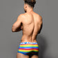 Pride Stripe Pocket Boxer w/ ALMOST NAKED