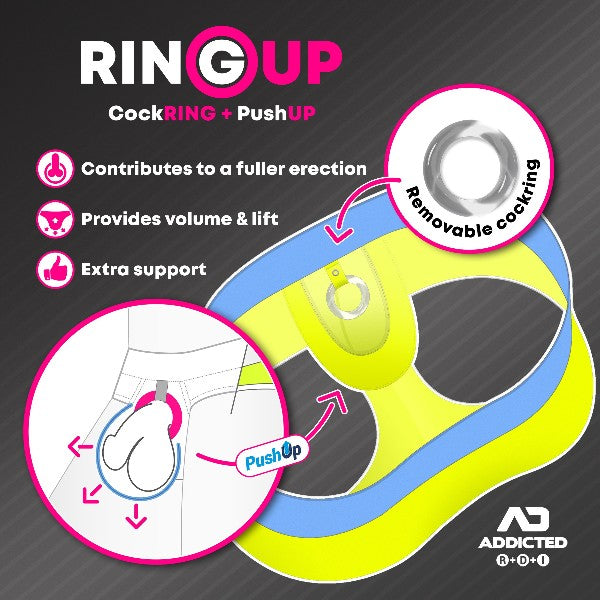 NEON COCKRING SWIMDERWEAR BRIEF