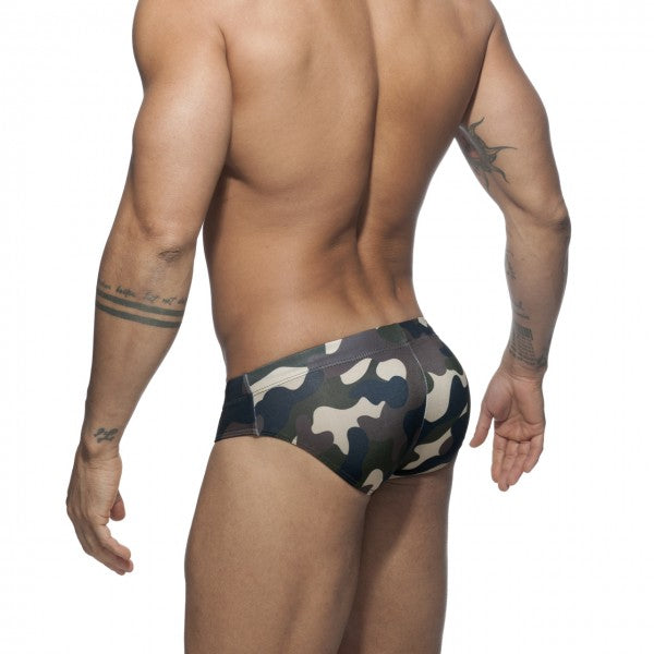 NEW CAMO SWIM BRIEF