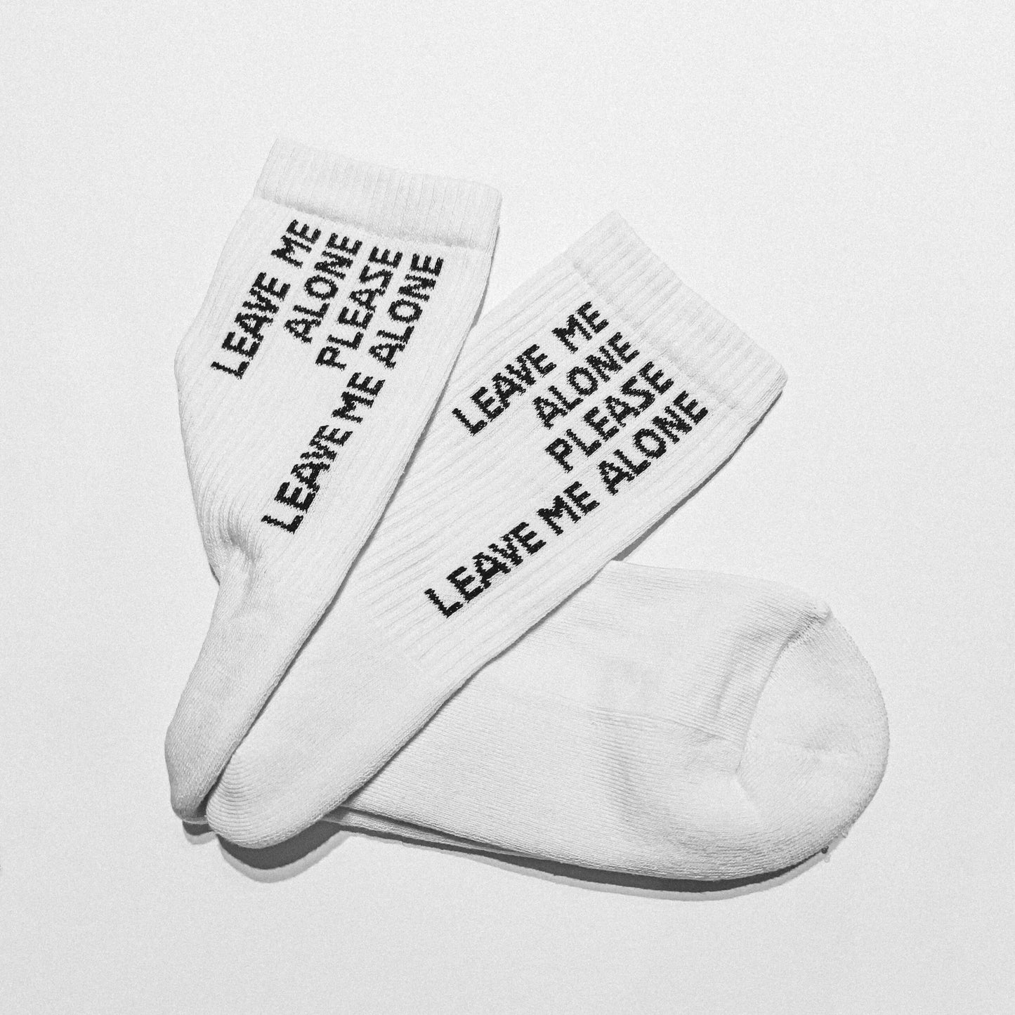 SOCKS "LEAVE ME ALONE"