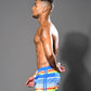 Retro Stripe Swim Shorts